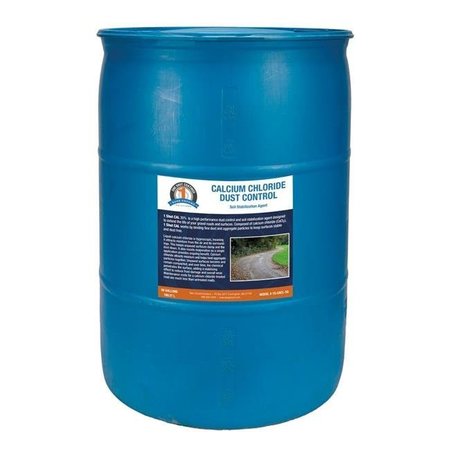 BARE GROUND Bare Ground 1S-CaCl-55 55 gal One Shot Drun of Calcium Chloride Dust Control 1S-CaCl-55